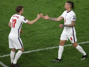 England is midfield